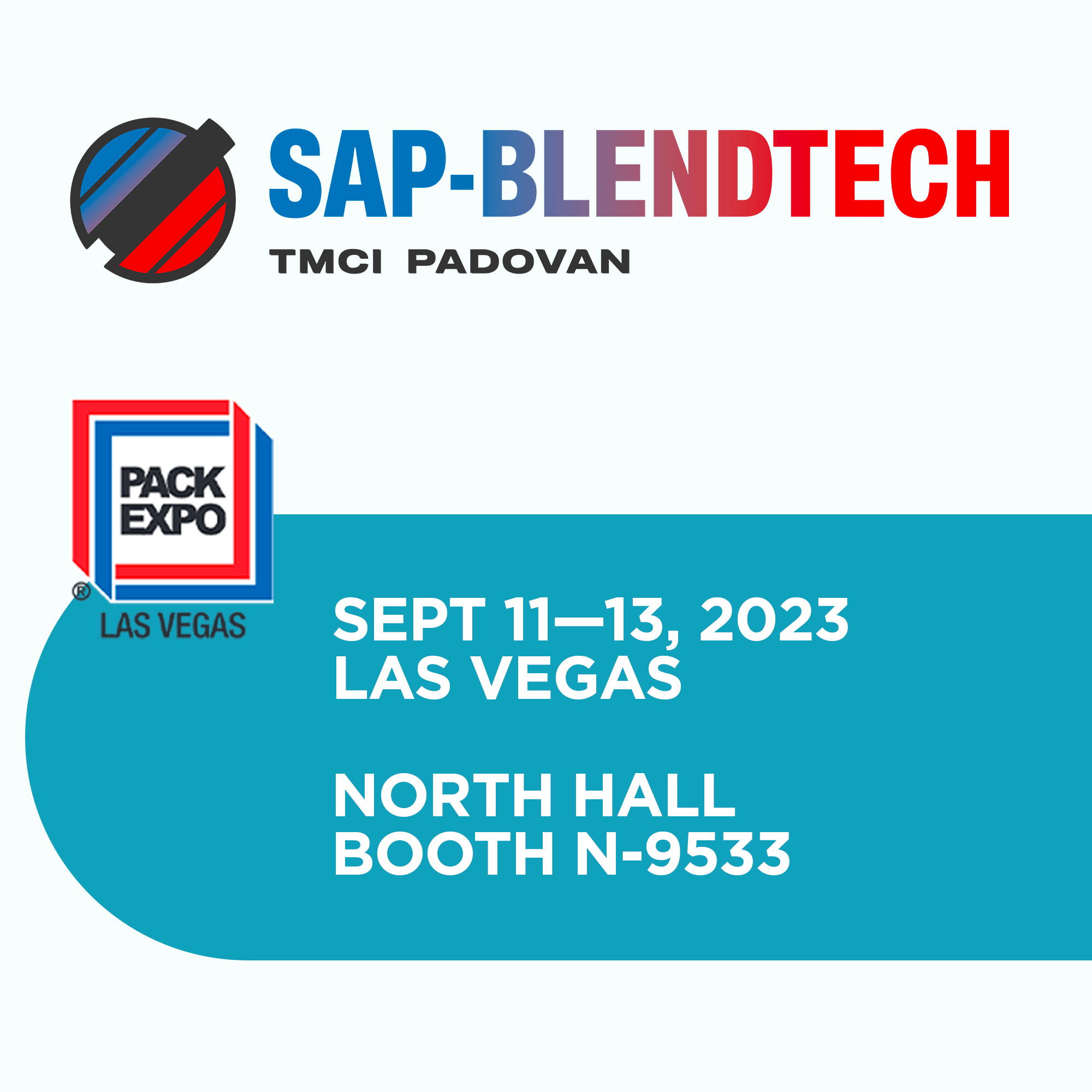 PACK EXPO 2023 Las Vegas TMCI Padovan